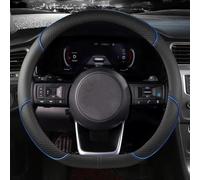 YYBCDSA Auto Coprivolanti, per Audi Q3 Sportback 2019-2023 Confortevoli Durevole Copri sterzo,Volante Protezione Decorazione Accessori,Coprivolanti,C-D