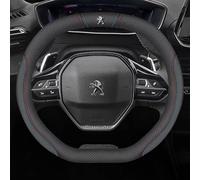 YYBCDSA Auto Coprivolanti, per Peugeot 3008 GT Line 2019-2021 Confortevoli Durevole Copri sterzo,Volante Protezione Decorazione Accessori,Coprivolanti,B