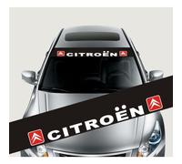 YYBCDSA Auto Parabrezza Anteriore Autoadesivo per Citroen VTS C1 C2 C3 C4 C5 C6 C4L C3-XR Elysee-Accessori Adesivo Finestra Auto Strisce Parasole PVC Adesivo Riflettente