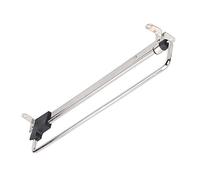 YYBD Appendiabiti Estraibile, Lunghezza 25 cm / 30 cm / 35 cm / 40 cm / 45 cm, Asta per Armadio estendibile montata in Alto, portaoggetti per la casa