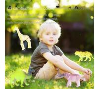 yybng Animali Che Cambiano Colore,6 Pezzi Animali da Bagno per Bambini con Cambio Colore | Figure Giochi Interattivi Unisex Per Vasca Piscina Feste Compleanno