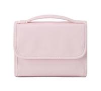 yybng Borsa cosmetica da viaggio - borsa per il trucco impermeabile con maniglia,organizer per cosmetici, grande capacità, per donne, uomini, bagno, hotel, aeroplano, vacanze, Colore: rosa., vedi
