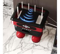 yybng Contenitore per Router Wi-Fi, Supporto Robot Per Scrivania, Nascondino per Router, per Soggiorno Camera da Casa Studio Supporto TV Posto di Lavoro Centro Intrattenimento Console Multimediale