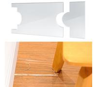 yybng Distanziatore Per Divano Da Parete,Cuscinetti Di Scorrimento Antiscivolo In Acrilico Stabilizzatore - Protettore Per Divano Da Parete - Per Pavimenti In Legno Duro Tavolo Porta Sedia