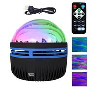 yybng Proiettore 'boreale per camera da letto, Proiettore di stelle | Proiettore LED Northern Lights con 14 effetti di luce | Proiettore con telecomando dimmerabile USB, luce notturna, decorazione