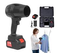 yybng Soffiatore Foglie Senza Fili Elettrico | Spolveratore Aria Grande Potenza,Soffiatore Portatile Foglie Aria Per Giardino Auto Casa, Batteria & Caricabatterie Inclusi