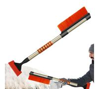 yybng Spazzola per Rimuovere La Neve Dall'Auto E Raschietto per Ghiaccio - 2 in 1 Rimuovitore di Brina E Invernali - Raschietto per Neve e Spazzola per Automobili | per Veicoli SUV E Camion,