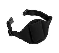 yybng Supporto Cintura Microfono,Borsello Porta Microfono Fitness - Fascia Portatile per Altoparlante Yoga con Tasca Cellulare per Allenamento Danza Teatro