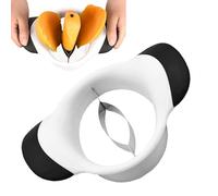 yybng Taglia Mango,Affettatrice Frutta Rimuovi Nocciolo Strumento,Manico Ergonomico Divisore Utensile Cucina per Frutta Sgusciare Sbucciare Tagliare Bar Casa Dormitorio Ufficio Ristorante Campeggio