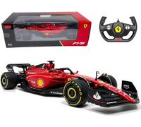YYC 1/12 RC Auto per Ferrari F1 75 Racing Model con decalcomanie fai da te | Regalo ideale, modello da collezione di Formula 1 con licenza ufficiale con luci di lavoro e sospensione indipendente per
