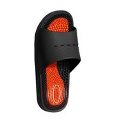 YYDPYZBD Ciabatte da Uomo Massaggio per Gli Uomini Home Antiscivolo Piatto di Pressione delle Dita Sandali Estate Pvc-nero-44-45 (Adatto 43-44)