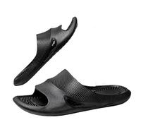 YYDPYZBD Ciabatte da Uomo Pantofole Extra di Grande Dimensione per Uomini Sandali con Area Morbida Bagno Interno Resistenti all'Usura 40-53-nero-50-51