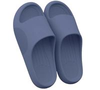 YYDPYZBD Ciabatte da Uomo Sandali Antiscivolo Extra Large per Gli Uomini Nuovi Indoor Home Abbigliamento Outdoor 46-50-blu Scuro-50-51 (Adatto 49-50)