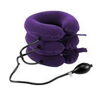 YYDPYZBD Cuscino cervicale Dispositivo di Trazione del Collo Collare Barella Gonfiabile per Rilievo Domestico-Viola