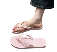 YYDPYZBD Sandali Flop Da Donna Flip Sluppeggiatori Estivi, Piatti Per Donne, Suola Morbida Anti-slittamento, Scarpe Comfort Sulla Spiaggia-rosa-39-40