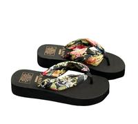 YYDPYZBD Sandali Summer's Summer Eva Slipper Boemian Nastro Raso Flip Flop Beach Simple Leisure Women Scarpe-nero-36