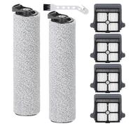 YYDSLEE Set di accessori per Tineco Floor One S5 Steam Wet and Dry Aspirapolvere Ricambi 7 Pezzi Accessori 2 Spazzola + 4 Filtri Pezzi di ricambio + 1 Spazzola di Pulizia