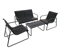 YYDSWTW Conversazione set da salone set da giardino in metallo tavolo da giardino impermeabile a bordo piscina