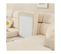 YYDSWTW Fodere per Cuscini per divani - Fodere ad Alta Elasticità Copridivano Copridivano Antiscivolo Protezione per mobili Antiscivolo a 3 posti Beige BackrestCover
