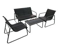 YYDSWTW Mobili da giardino set di posti a sedere per esterni mobili in metallo mobili rattan posteriore per il ponte all'aperto