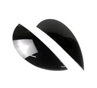 YYFHR Copri fari auto Copri palpebre anteriori adatti for Mini, F54 CLUBMAN F55 F57 CABRIO F56 COOPER protezione le sopracciglia del faro(Glossy black)