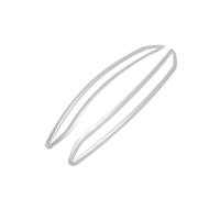 YYFHR Rivestimento della copertura lampada luce di nebbia del paraurti posteriore, adatto for Hyundai, Elantra Avante 2016-2018 Accessori for la cornice cromata coda dell'auto cornice fendinebbia