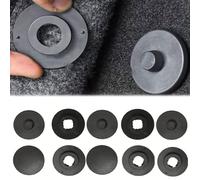YYFYYDS 10pcs Clip di Fissaggio per tappetini Auto, Compatibile con Alfa Romeo Mito 147 156 159 166 Giulietta Giulia Stelvio Spider GT C4 8C, Accessori per tappetini