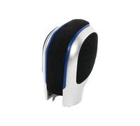 YYGGWL Manopola Cambio per Golf 6 7 R per GTI per Passat B7 B8 CC R20 per Jetta MK6 per Gli Pomello del Cambio in Pelle Scamosciata Coperchio Laterale del Cambio Pomello Adattatori(06- Suede Blue)