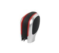 YYGGWL Manopola Cambio per Golf 6 7 R per GTI per Passat B7 B8Pomello Cambio Copertura Laterale Pomello Adattatori(02-Leather Red)
