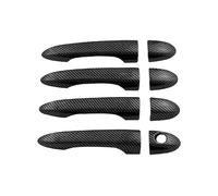 YYGGWL Resistente ai Graffi Compatibile Con Ghibli Quattroporte Levante CopriScanalatura Esterno Monoforo Anti-Graffio Per Maniglia(Modello in fibra di carbonio)