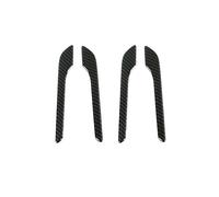YYGGWL Resistente ai Graffi Compatibile Con Model 3/Y 2019-2023 Maniglia Esterna Anti-Graffio Pellicola Protettiva Effetto Carbonio Accessori Esterni(19-21 carbon fiber pattern)