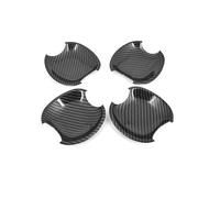 YYGGWL Resistente ai Graffi Compatibile Con Toyota Fortuner 2004-2015 Maniglia Porta Doppio Foro Esterna Accessori Decorativi Per Maniglia Del Cassetto(05-14 Door bowl carbon fiber)