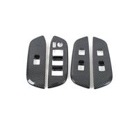 YYGGWL Resistente ai Graffi Copri Maniglia Porta E Decorazione Per Vano Porta Di Toyota Crown 2023, Accessori Decorativi Interni Ed Esterni(Armrest-carbon fiber -ABS)