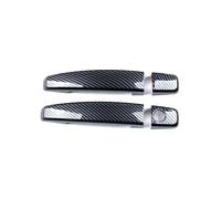 YYGGWL Resistente ai Graffi Copriganascia Anti-graffio Per Malibu 2012-2016 - Kit A Foro Singolo Per Modifica Esterna(2 doors carbon fiber pattern)