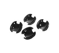 YYGGWL Resistente ai Graffi Kit Protezione Graffi Per Maniglia E Scodella Porta Senza Foro Jetta A6 2012-2017(The small door bowl is bright black)