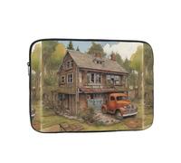 YYHHAOFA A House Picture - Custodia portatile per laptop da 17 pollici, antiurto, per uomini e donne, viaggi d'affari, uso quotidiano in ufficio