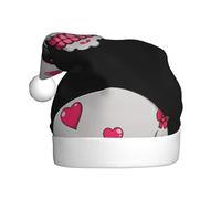 YYHHAOFA Always be with you Pattern Christmas Hat for Adult Halloween party use