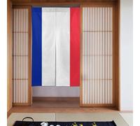 YYHHAOFA Bandiera francese modello tenda divisoria partizione splicing protezione della privacy adatta per cucina, bagno, stanza 86,4 x 142,2 cm