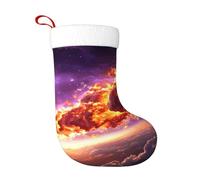 YYHHAOFA Calzini decorativi natalizi Calza morbida cometa nello spazio modello leggero, con una buona sensazione tattile per Halloween, Natale e Capodanno