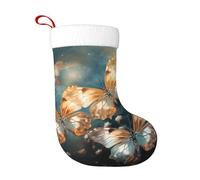 YYHHAOFA Calzini decorativi natalizi Calza morbida Dreamy Butterfly Group Pattern leggero, con una buona sensazione tattile per Halloween, Natale e Capodanno