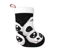 YYHHAOFA Calzini decorativi natalizi Calza Soft Panda guardando il divertente modello leggero, con una buona sensazione tattile per Halloween, Natale e Capodanno