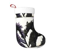 YYHHAOFA Calzini decorativi natalizi Calza Soft Un mostro in armatura Modello leggero, con una buona sensazione tattile per Halloween, Natale e Capodanno