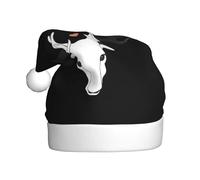 YYHHAOFA Cappello di Natale con motivo cuore nelle corna per adulti che lo rende un regalo divertente e durevole per uomini e donne