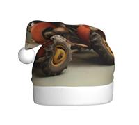 YYHHAOFA Cappello natalizio stampato con scritta "The little Lamb on the Tractor" per adulti, tesa morbida e soffice, leggero e confortevole