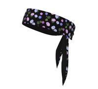 YYHHAOFA Crystal Morning Glory Picture - Foulard sportivo, assorbe il sudore e traspirante, fascia per capelli, fazzoletto su entrambi i lati