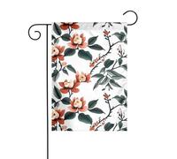 YYHHAOFA Fiore Piante Modello Bandiera Giardino Cortile Decorazione 30,5 x 45,7 cm per Giardino Terrazza Balcone