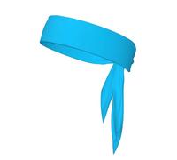 YYHHAOFA Foulard in tinta unita azzurro Picture Sport, assorbe il sudore e traspirante, fascia per capelli movimento, fazzoletto su entrambi i lati