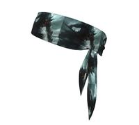 YYHHAOFA Foulard sportivo con immagine di mostri del mare profondo, fascia casual, elastica, assorbe il sudore, regolabile, antiscivolo