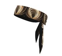 YYHHAOFA Foulard sportivo con stampa verticale, assorbe il sudore e traspirante, fascia per capelli con movimento, fazzoletto su entrambi i lati