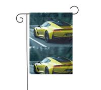 YYHHAOFA Future Style Sport Car Pattern Bandiera Giardino Cortile Decorazione 30,5 x 45,7 cm per Giardino Terrazza Balcone